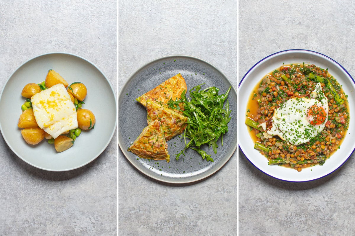 Spring’s best for less – three budget-friendly recipes that make the most of the season