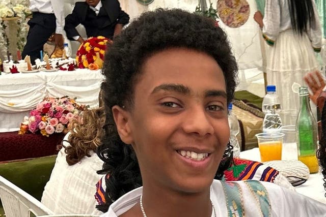 Amen Teklay, 15, was found with fatal injuries in Clarendon Street, Glasgow (Police Scotland/PA)