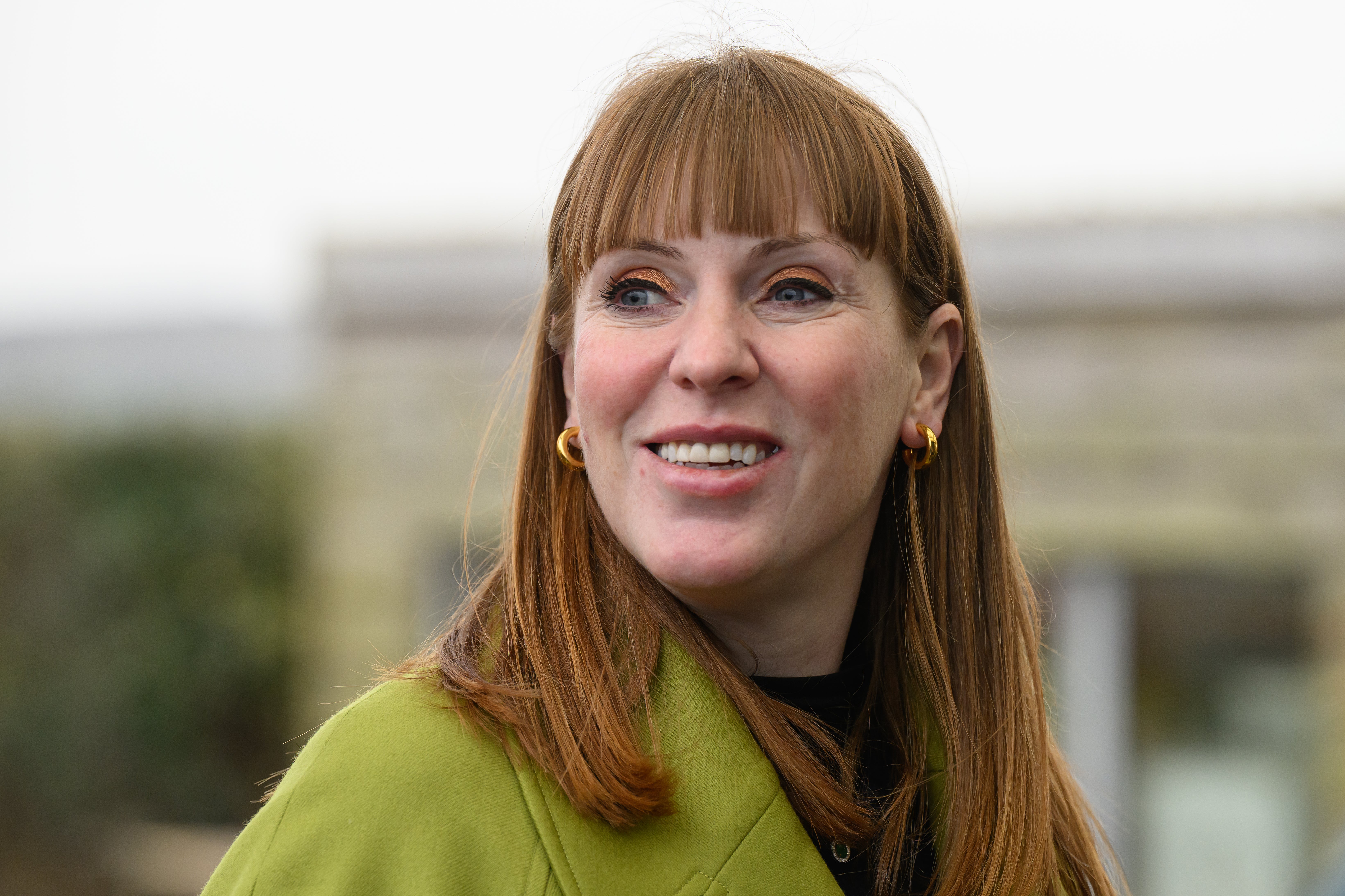 Angela Rayner disse que os planos do governo desencadeariam 'o maior boom de construção de uma geração' (Leon Neal/PA)