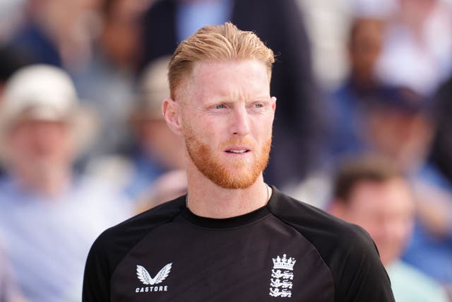 England’s Test captain Ben Stokes is carefully managing his workload (John Walton/PA)