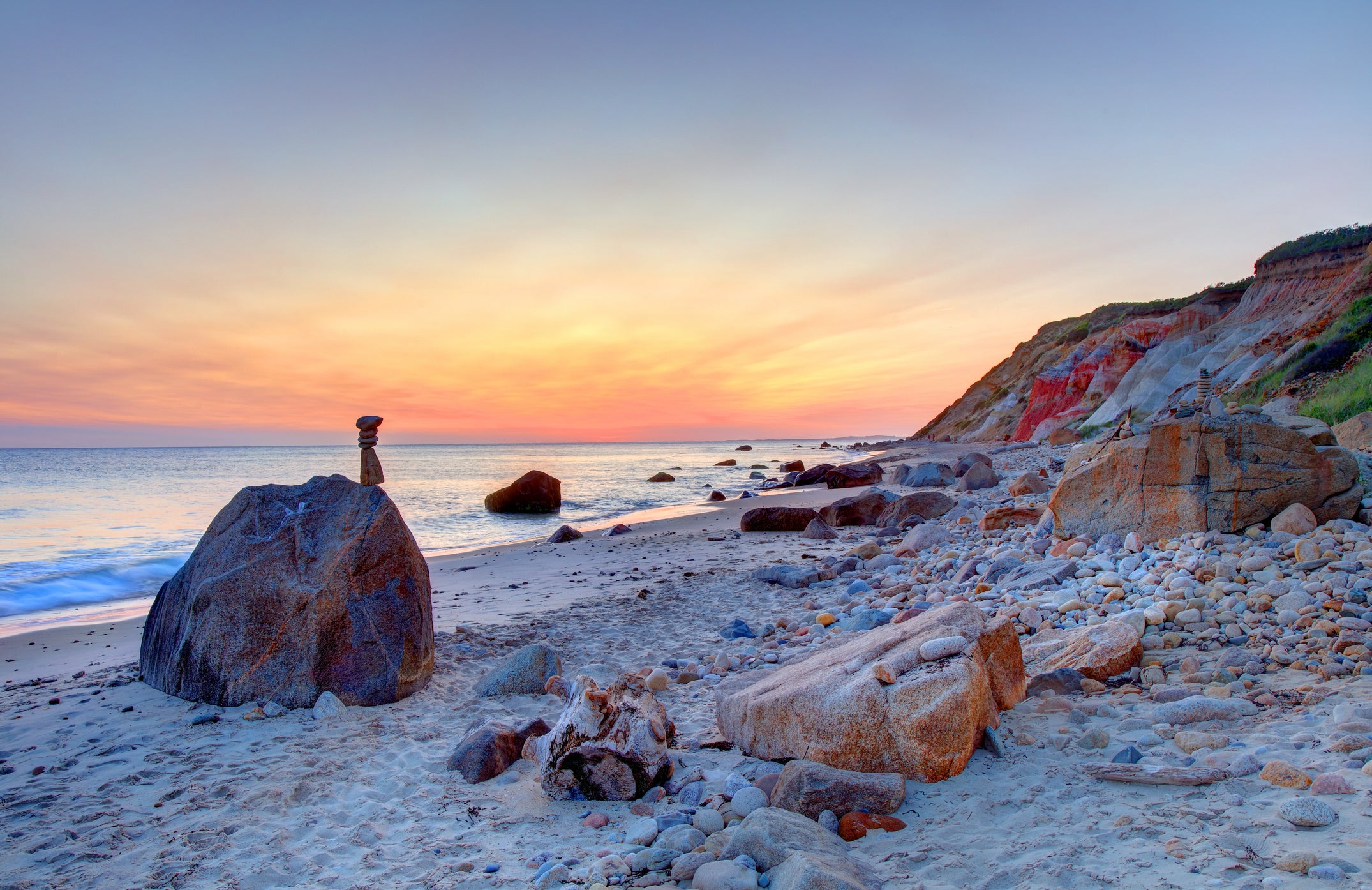 Martha's Vineyard's has many beautiful beaches (and you're unlikely to spot a shark)