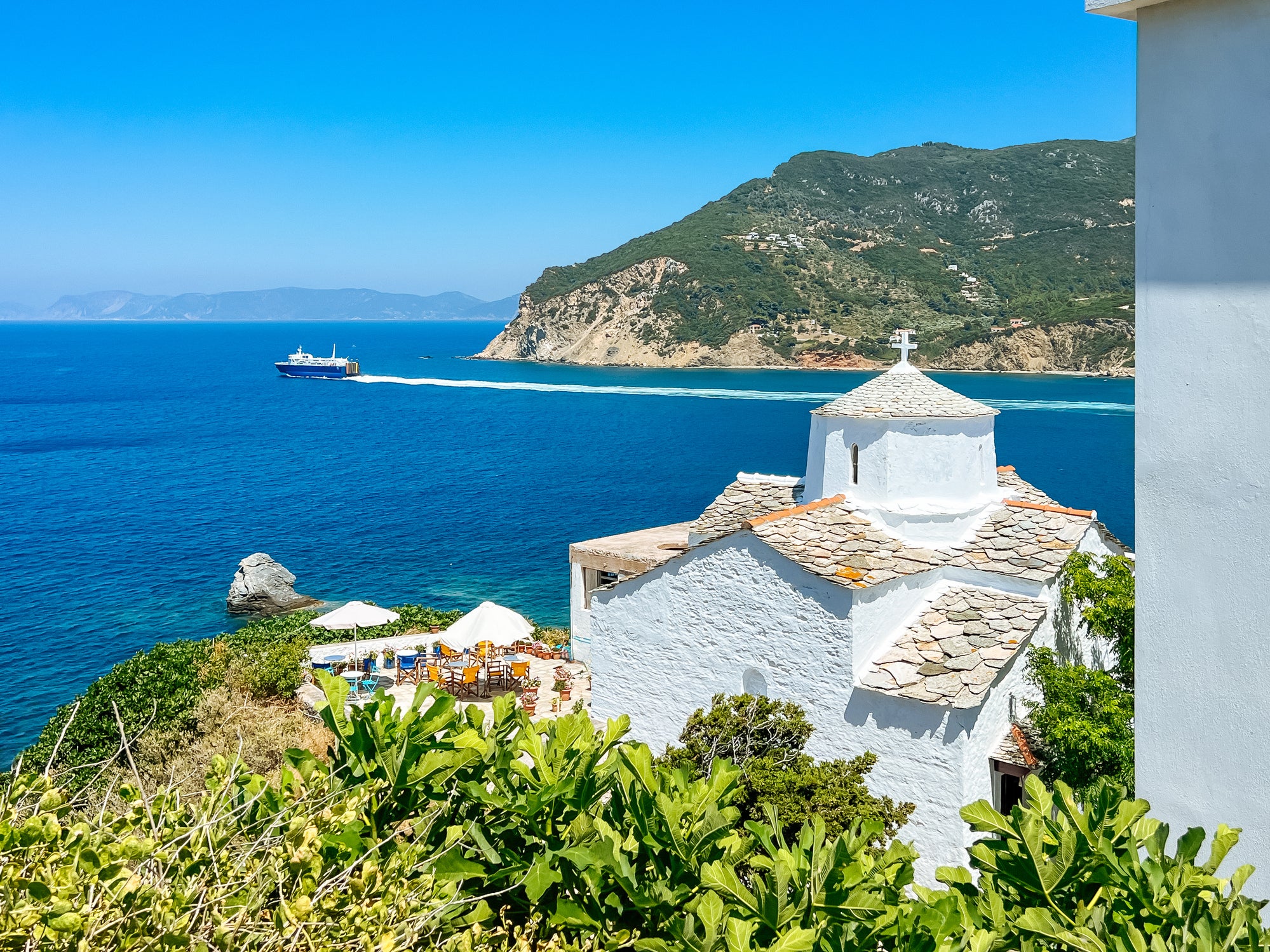 Abba fans can hide away on the idyllic Skopelos island