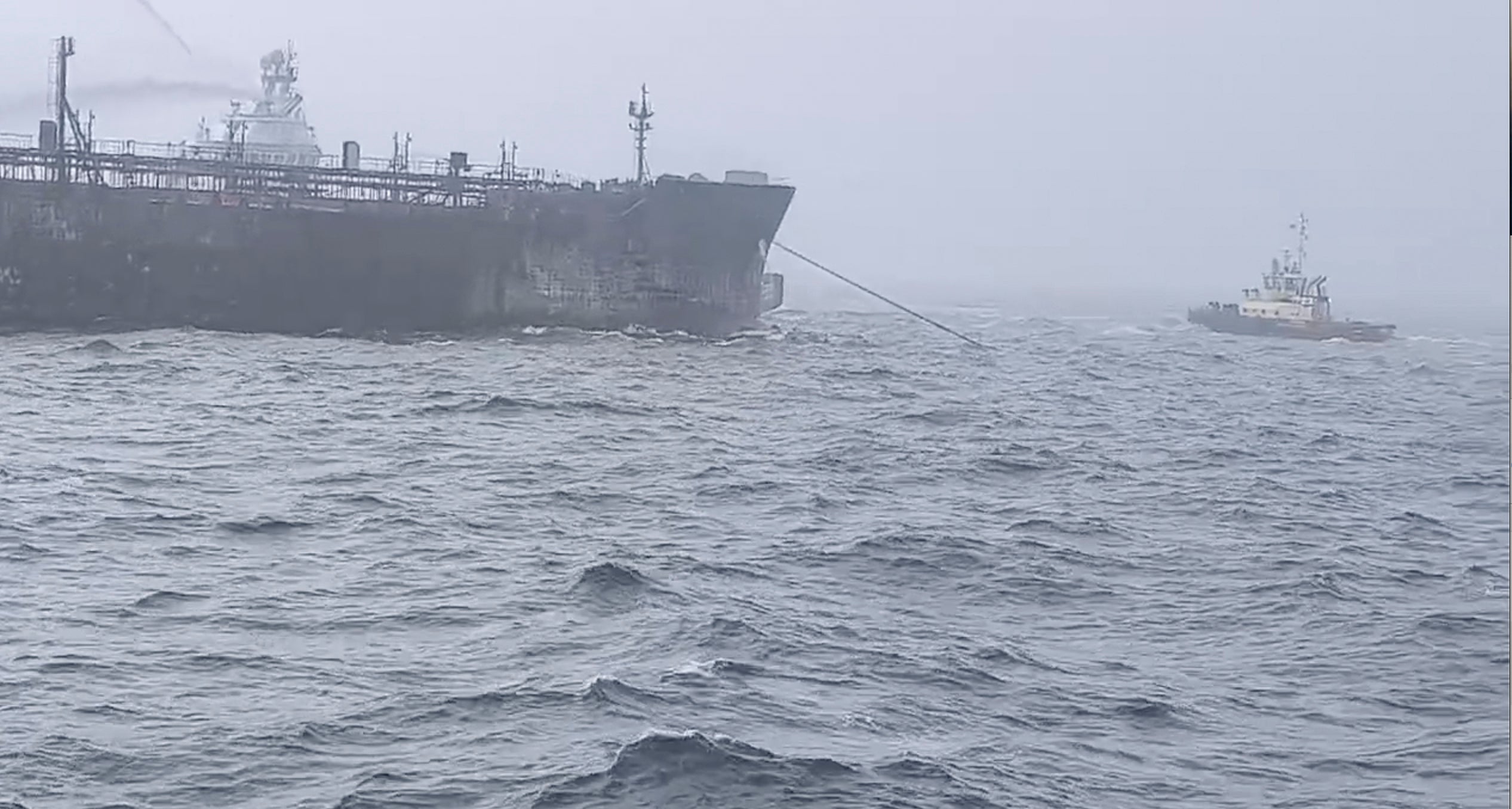 Britain Ships Collide