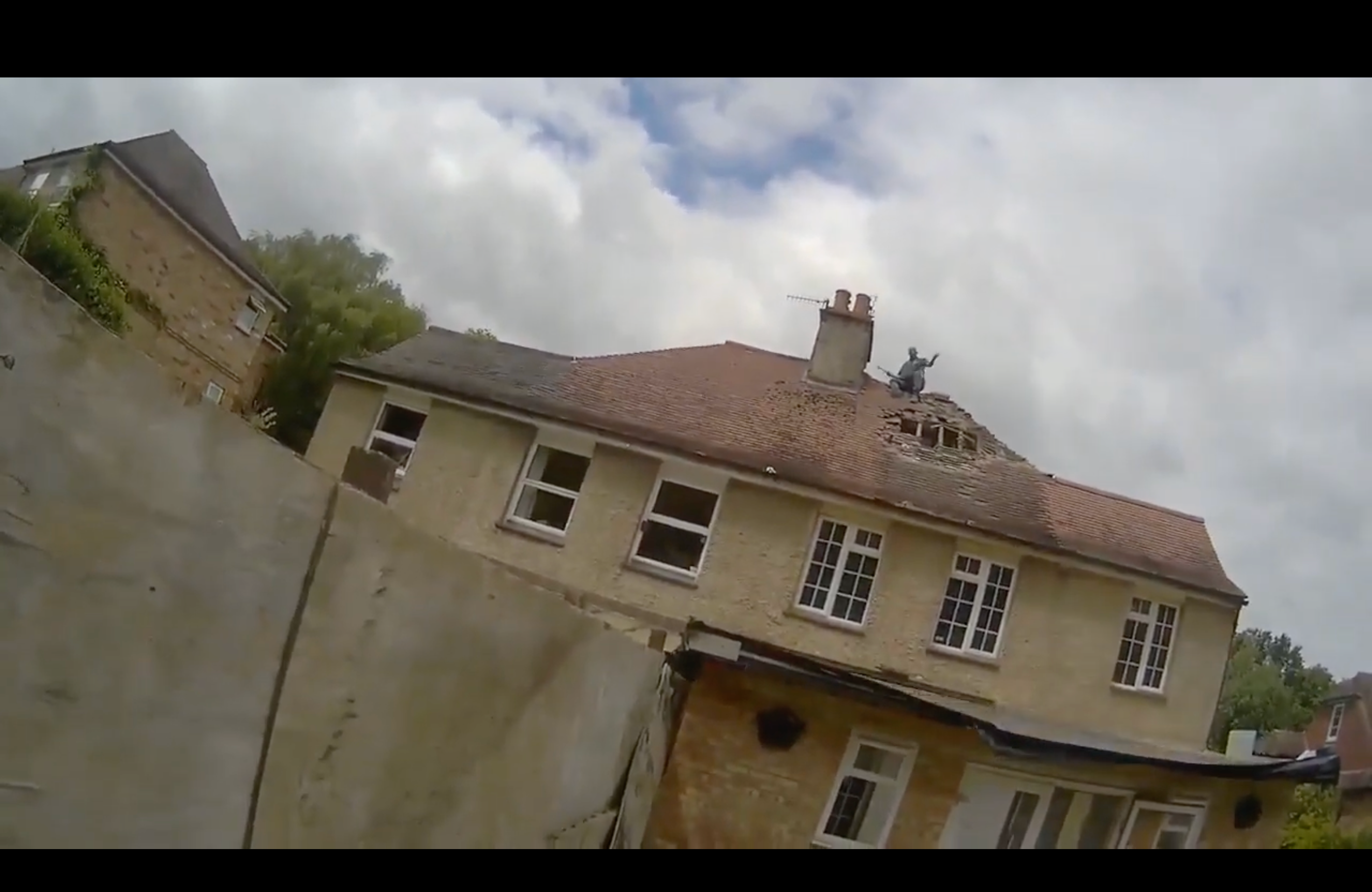 &lsquo;Britain&rsquo;s worst neighbour&rsquo; jailed for tearing roof off nearby home in bitter dispute over garden fence