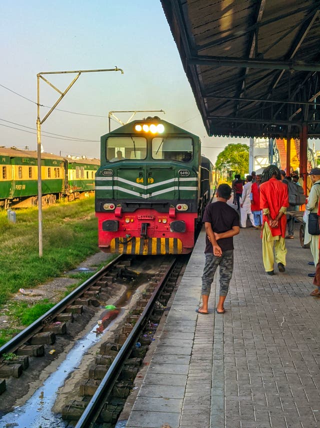 <p>The Jaffar Express was attacked on Tuesday</p>