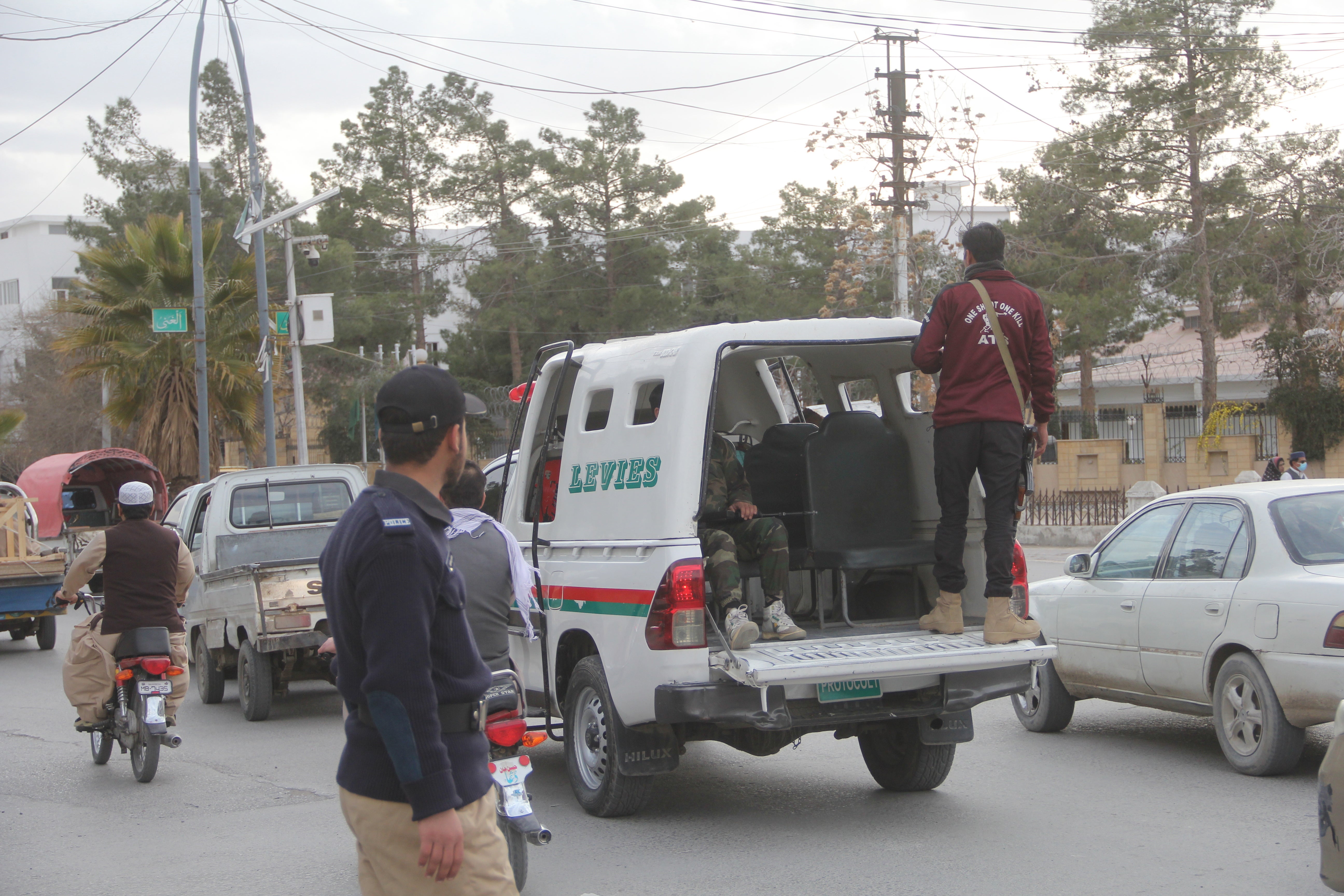 Checkpoints in place following the attack