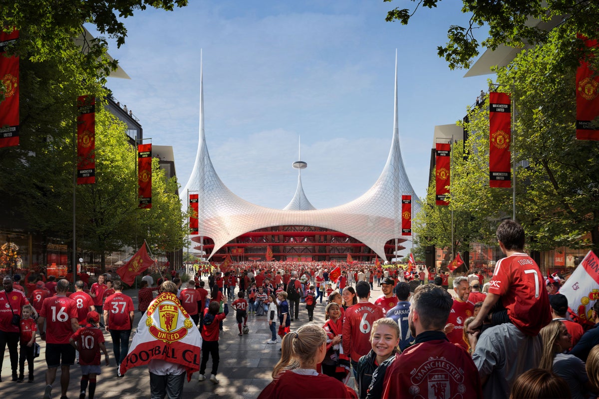 Man Utd’s new stadium will be ‘global destination’, says architect Lord Foster