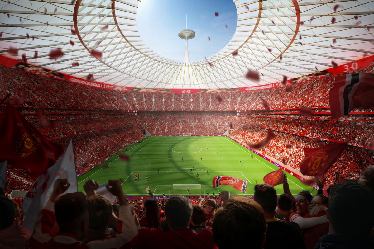 Economic benefits of Man Utd’s potential new stadium ‘unparalleled in scale’