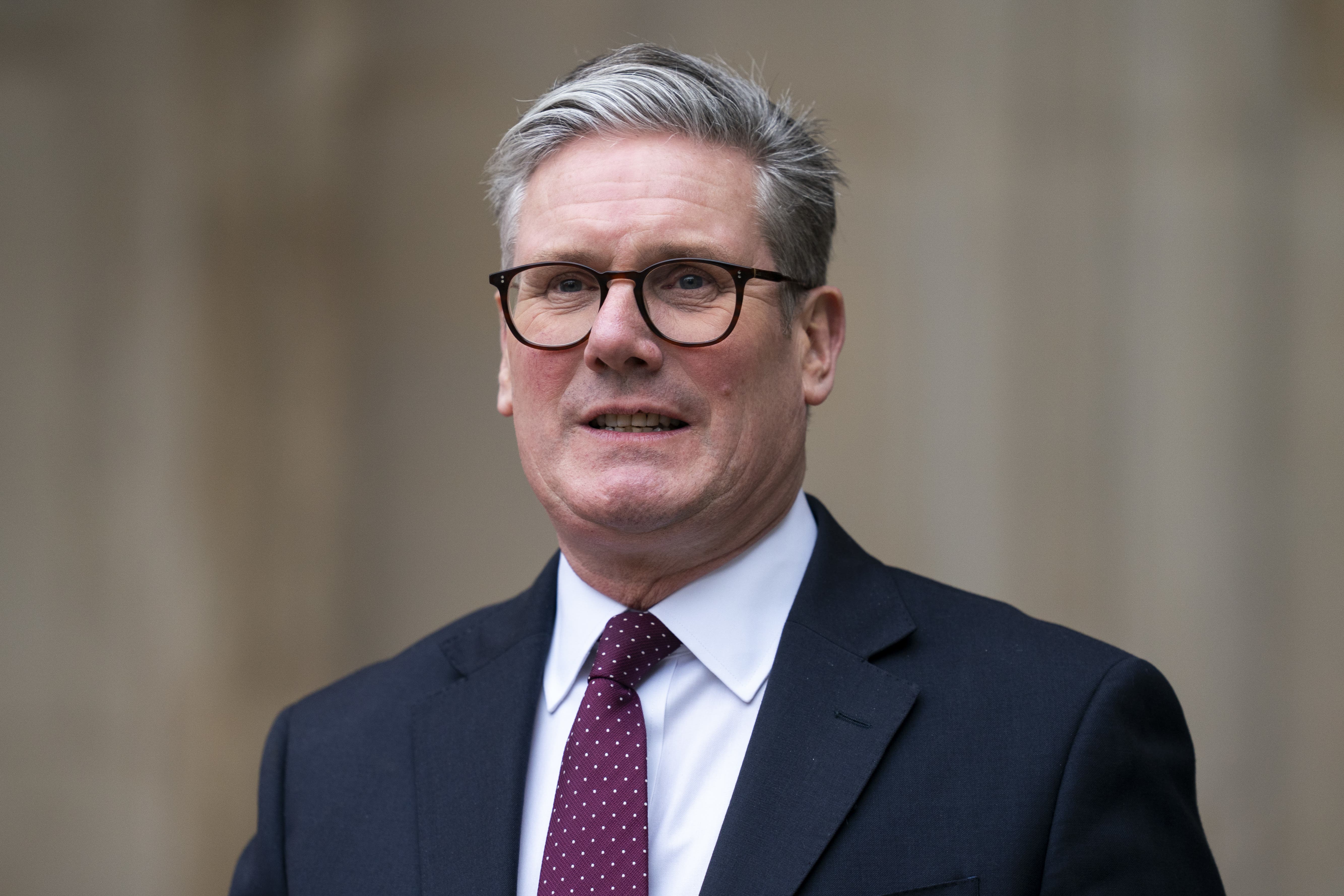 Sir Keir Starmer has said the ‘ball is now in the Russian court’ after a breakthrough in US-Ukraine talks to bring an end to the war (Ben Whitley/PA)