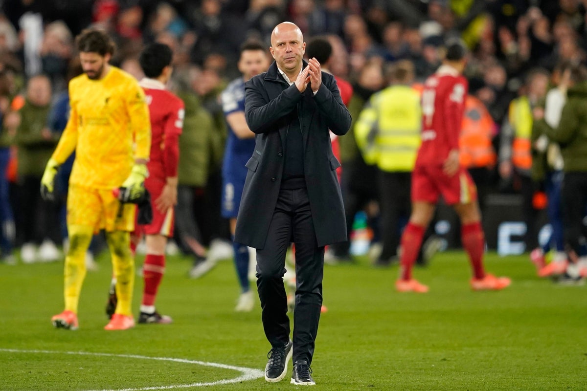 Arne Slot left with sense of shock after penalty shoot-out exit