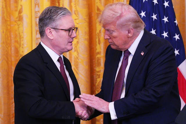 <p>Prime Minister Sir Keir Starmer’s spokesman says the government is engaging with the administration of US President Donald Trump over tariffs (Carl Court/PA)</p>