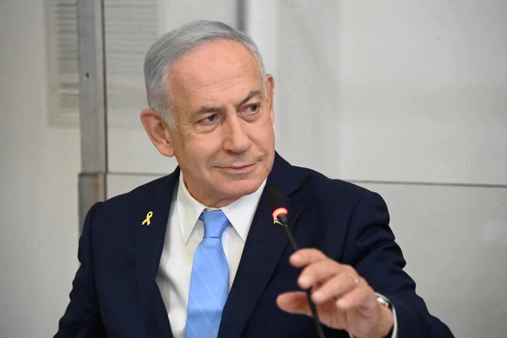 Israeli Prime Minister Benjamin Natanyahu said Israeli must fight Hamas