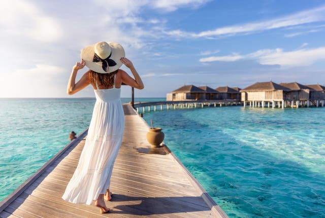 <p>The Maldives offers clear, warm waters to enjoy in February</p>