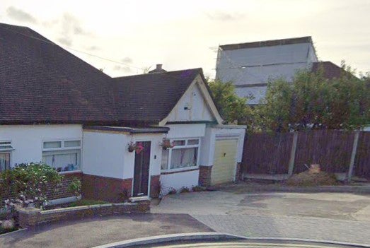 The former home of Richard Joy in Hillside Gardens, Harrow