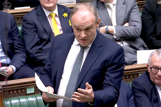 Leader of the Liberal Democrats Sir Ed Davey