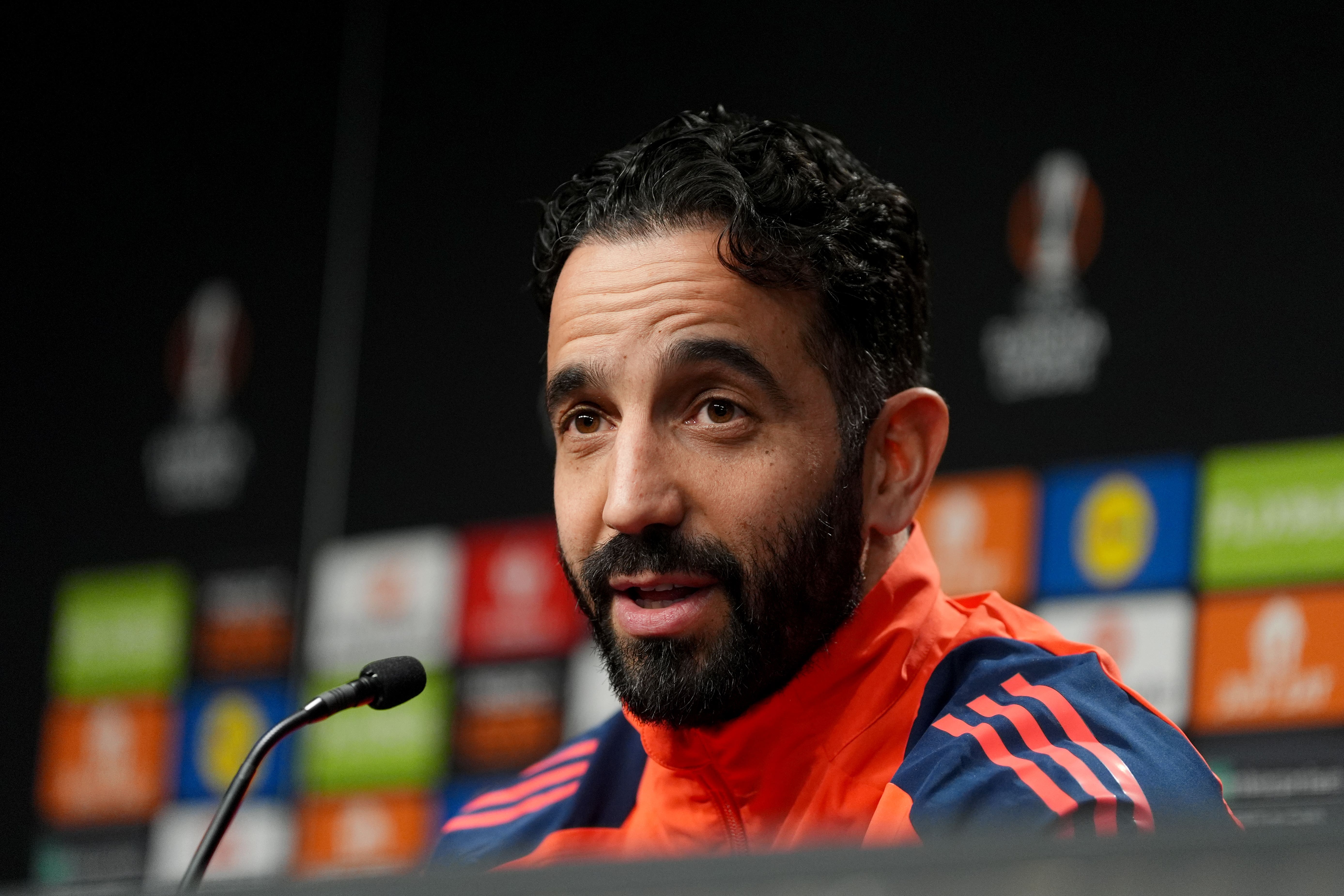 Manchester United manager Ruben Amorim has defended his players