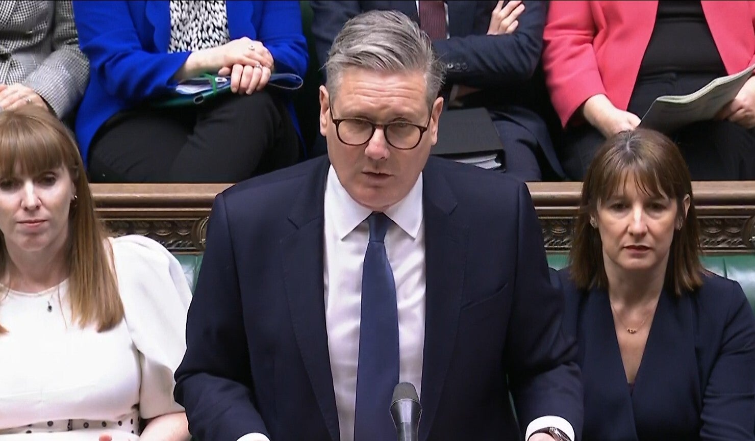 Keir Starmer said all options are on the table in responding to the US