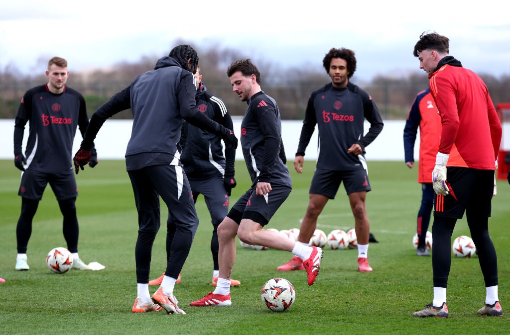 Mason Mount has returned to training in a boost to United