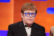 Elton John ‘can’t read’ after sight loss due to eye infection