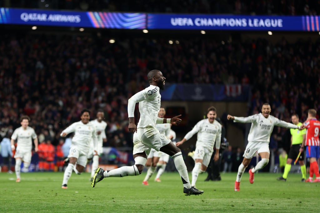 Antonio Rudiger netted the winning penalty to send Real Madrid through