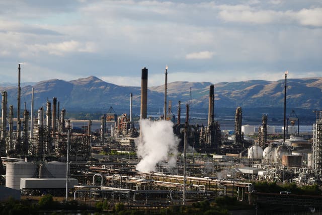 The Grangemouth site is due to close in the coming months (Andrew Milligan/PA)