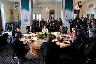 G7 foreign ministers met to discuss support for Ukraine