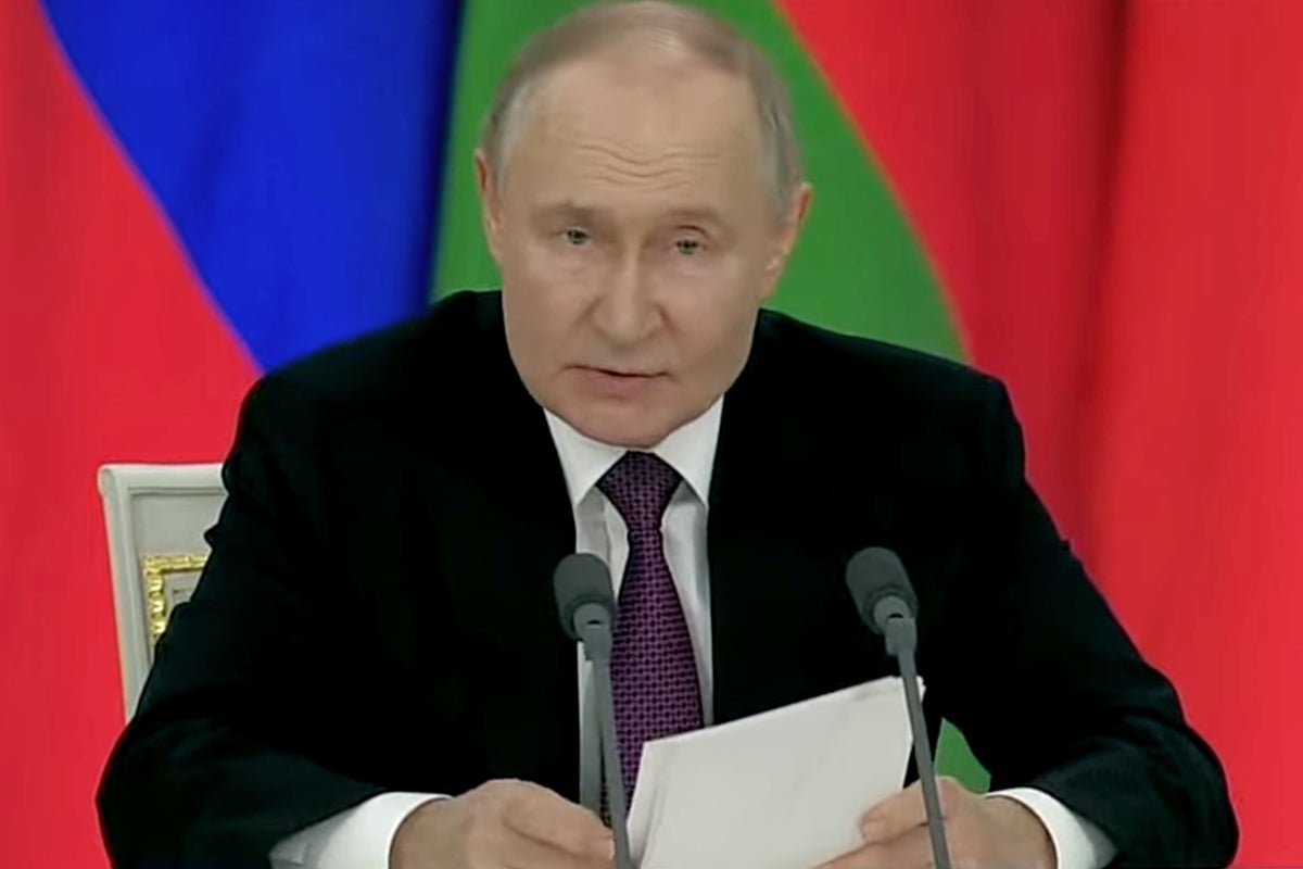 Putin says he backs Ukraine-Russia ceasefire plan – ‘but there are nuances’