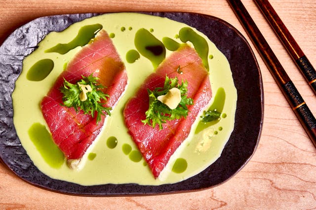 <p>This isn’t your standard sashimi. At Juno Omakase, even the classics come with a Latin twist</p>