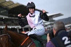Rachael Blackmore’s ‘magical’ double leads Irish surge on St. Patrick’s Thursday