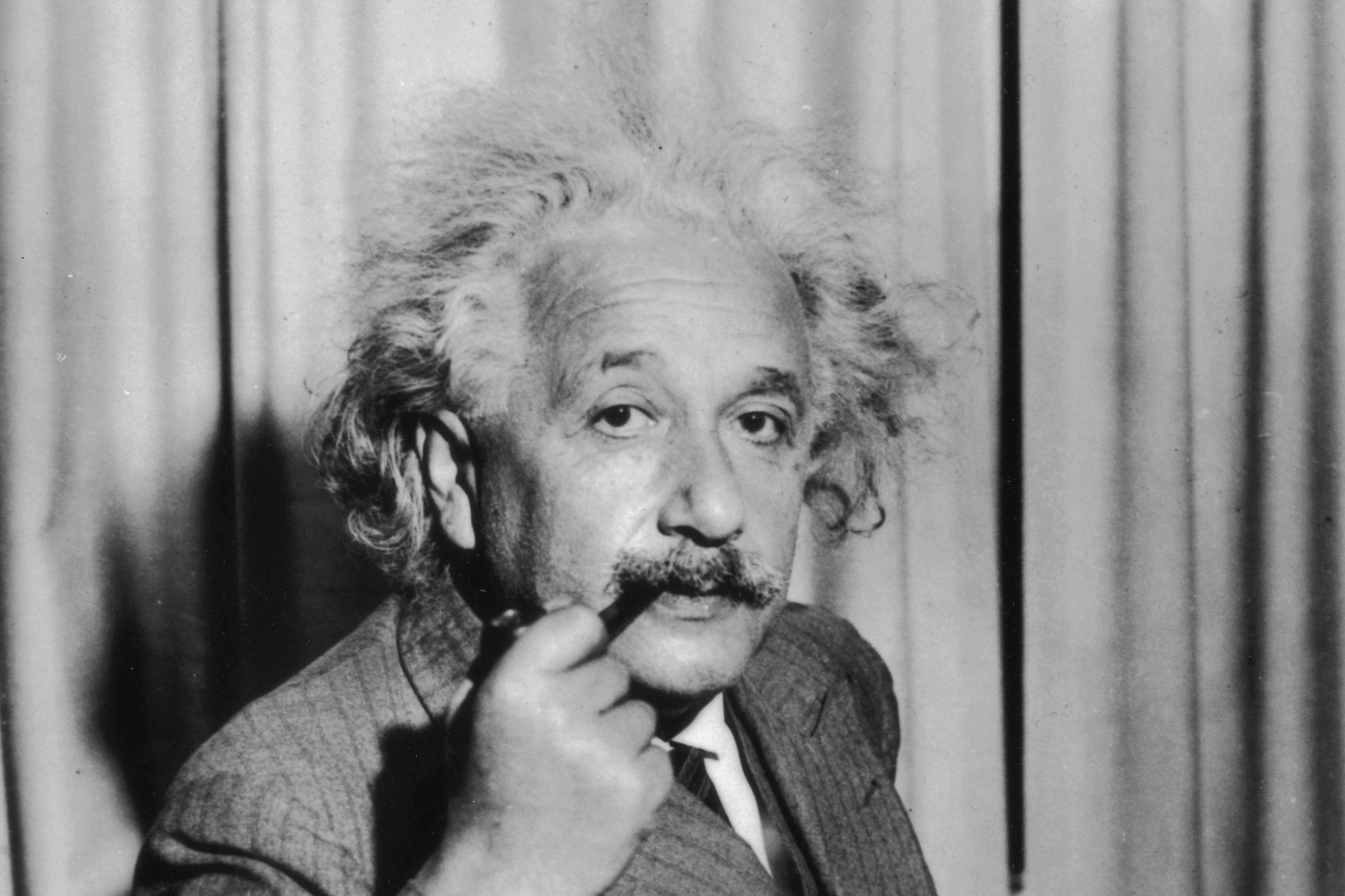 <p>Physicist Albert Einstein was a keen violin player as a child - the study suggests having varied interests boosts development</p>