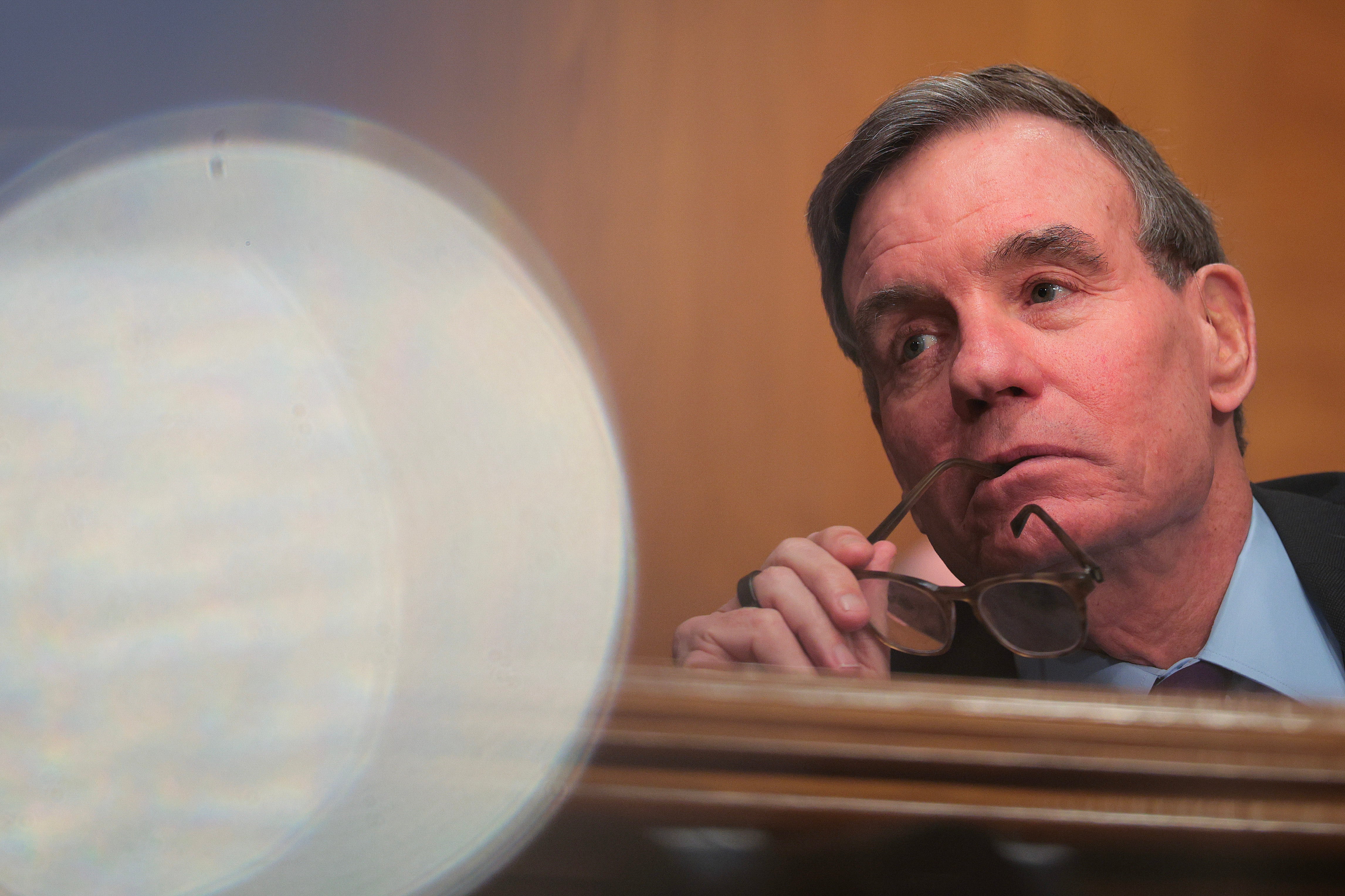 Sen. Mark Warner of Virginia was one of many Democrats who said that constituents understood the reasons they would oppose a stopgap bill passed by House Republicans.