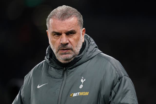 Ange Postecoglou hailed Spurs’ leadership group (Ben Whitley/PA)