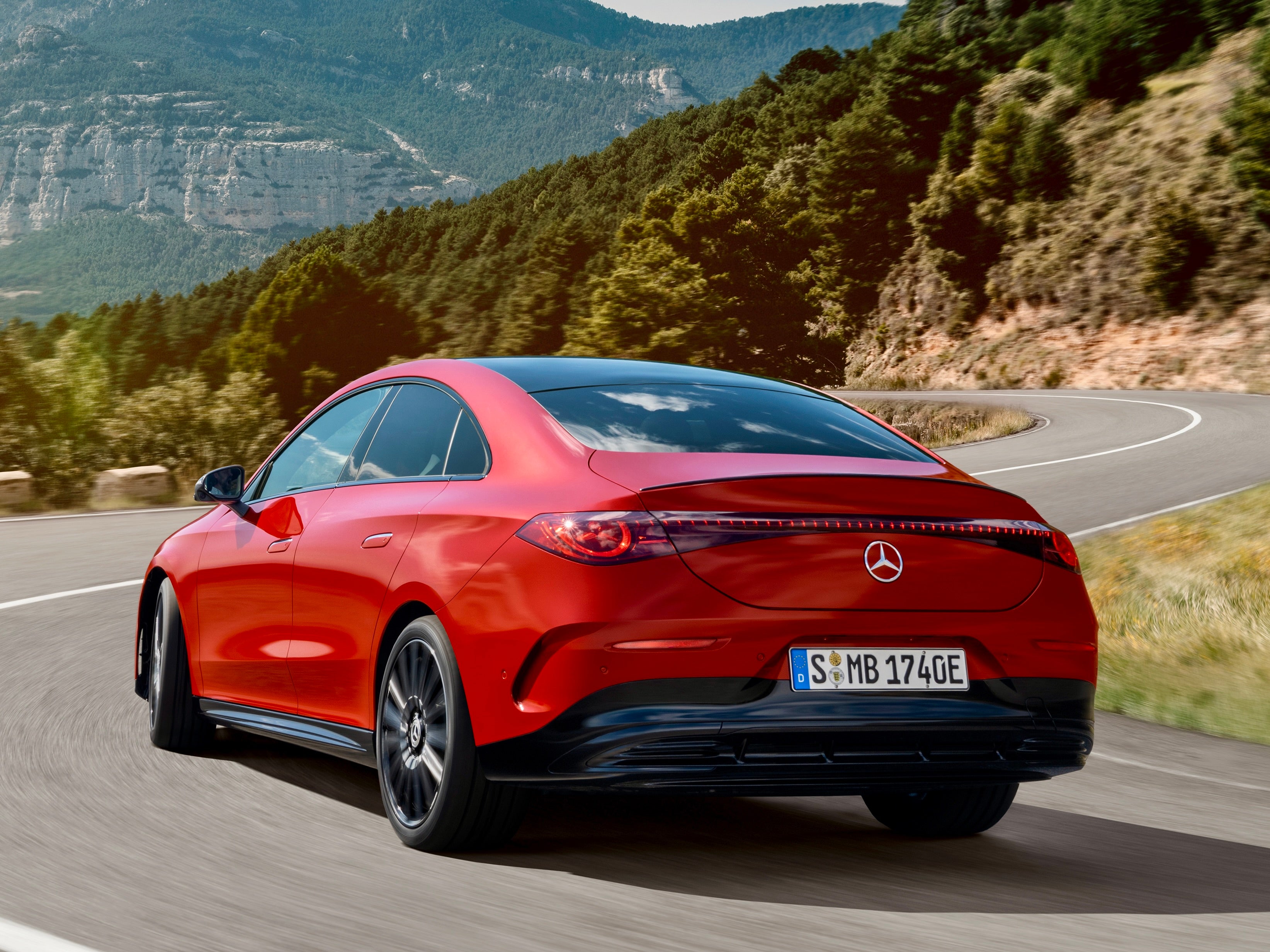 The slippery shape of the new Mercedes CLA is one of the reasons for its impressive efficiency (Mercedes-Benz AG)