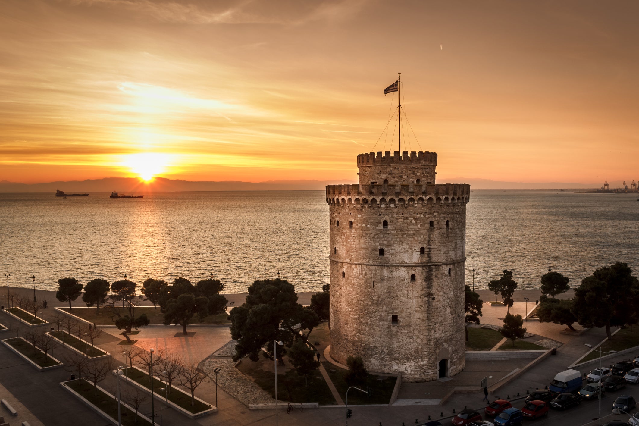 The White Tower in Thessaloniki