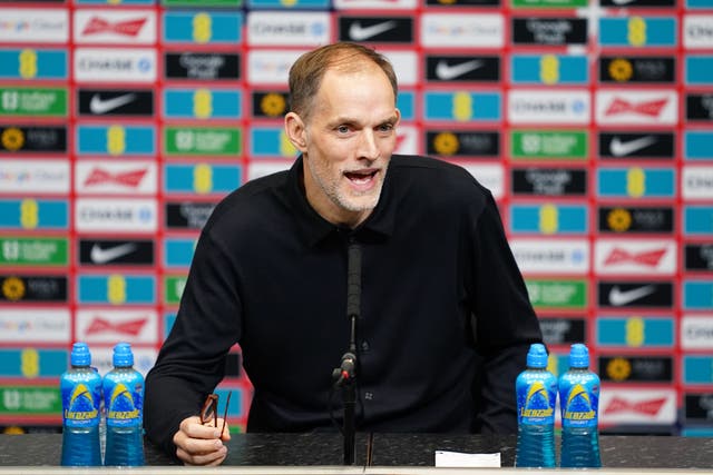 Thomas Tuchel has picked his first England squad (Ben Whitley/PA)