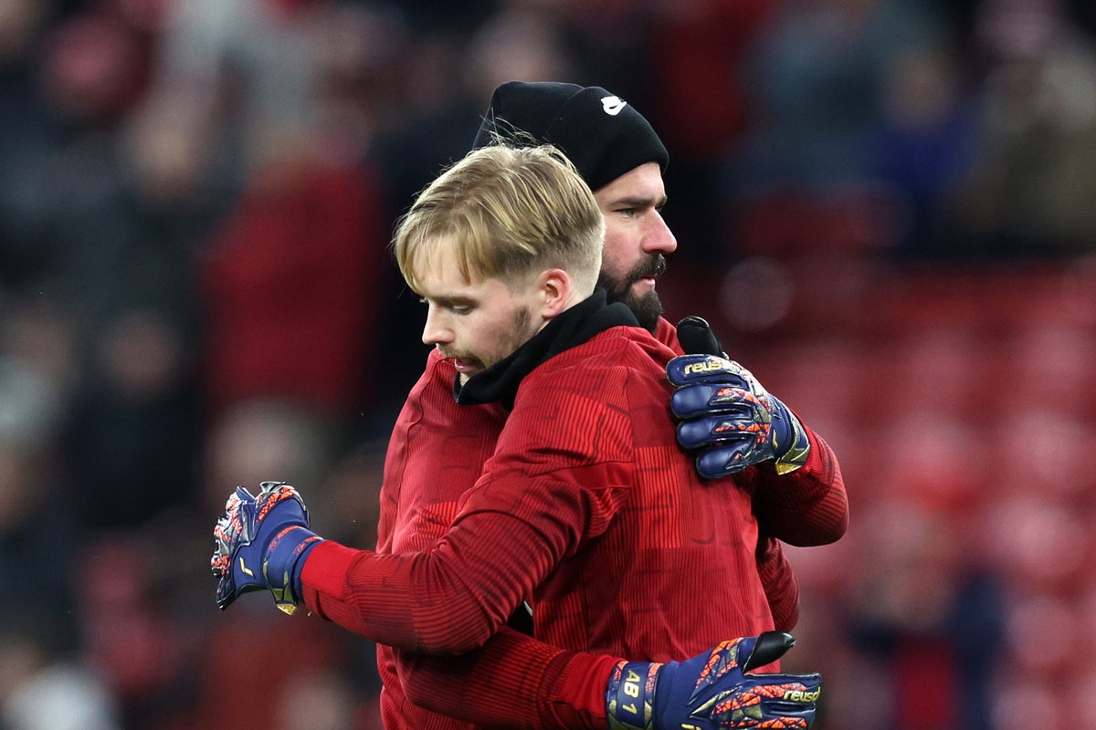 Arne Slot hints at Liverpool’s Carabao Cup final goalkeeper after Caoimhin Kelleher’s past heroics