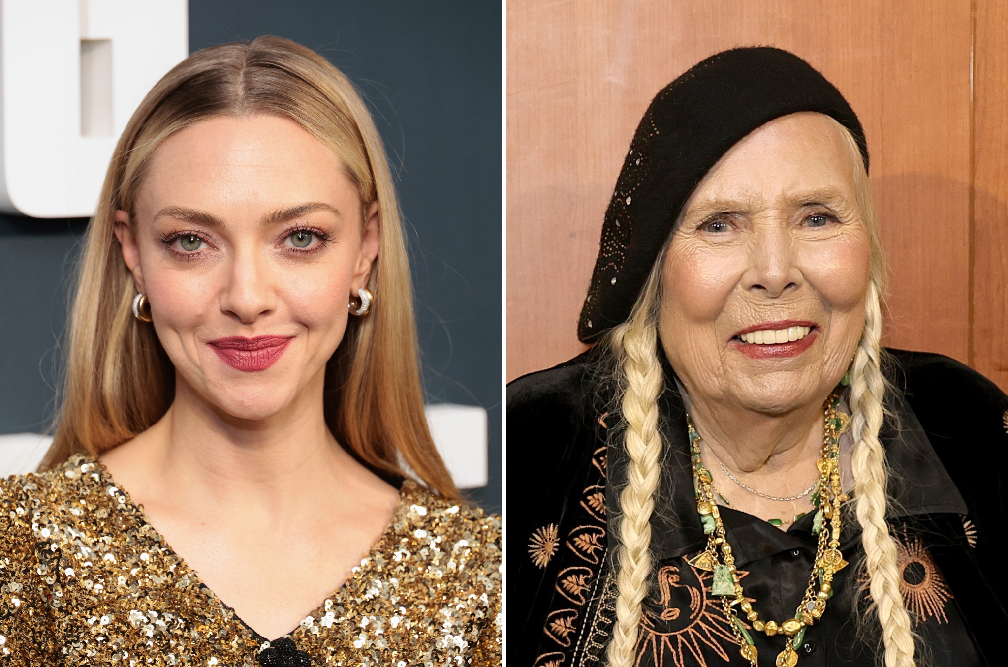 <p>Amanda Seyfried's recent cover of Joni Mitchell's 'California' led to speculations that she was gunning to lead a future biopic of the legendary singer</p>