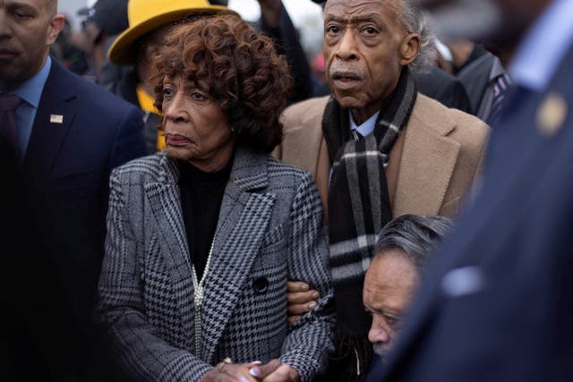 <p>Maxine Waters was heard attacking President Donald Trump’s wife during a reference to the presidents’ executive order to end birthright citizenship</p>