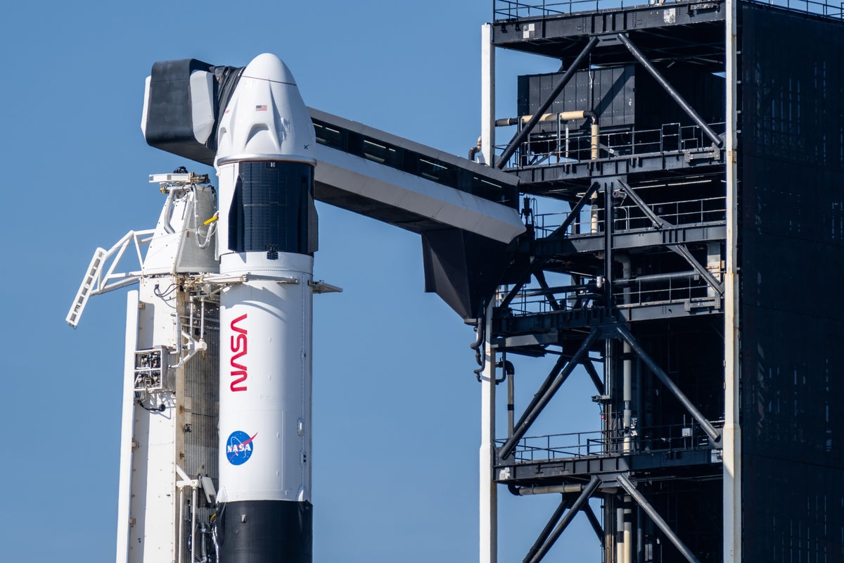 SpaceX ready for launch after scrubbing mission days ago to replace astronauts who have been in space for months