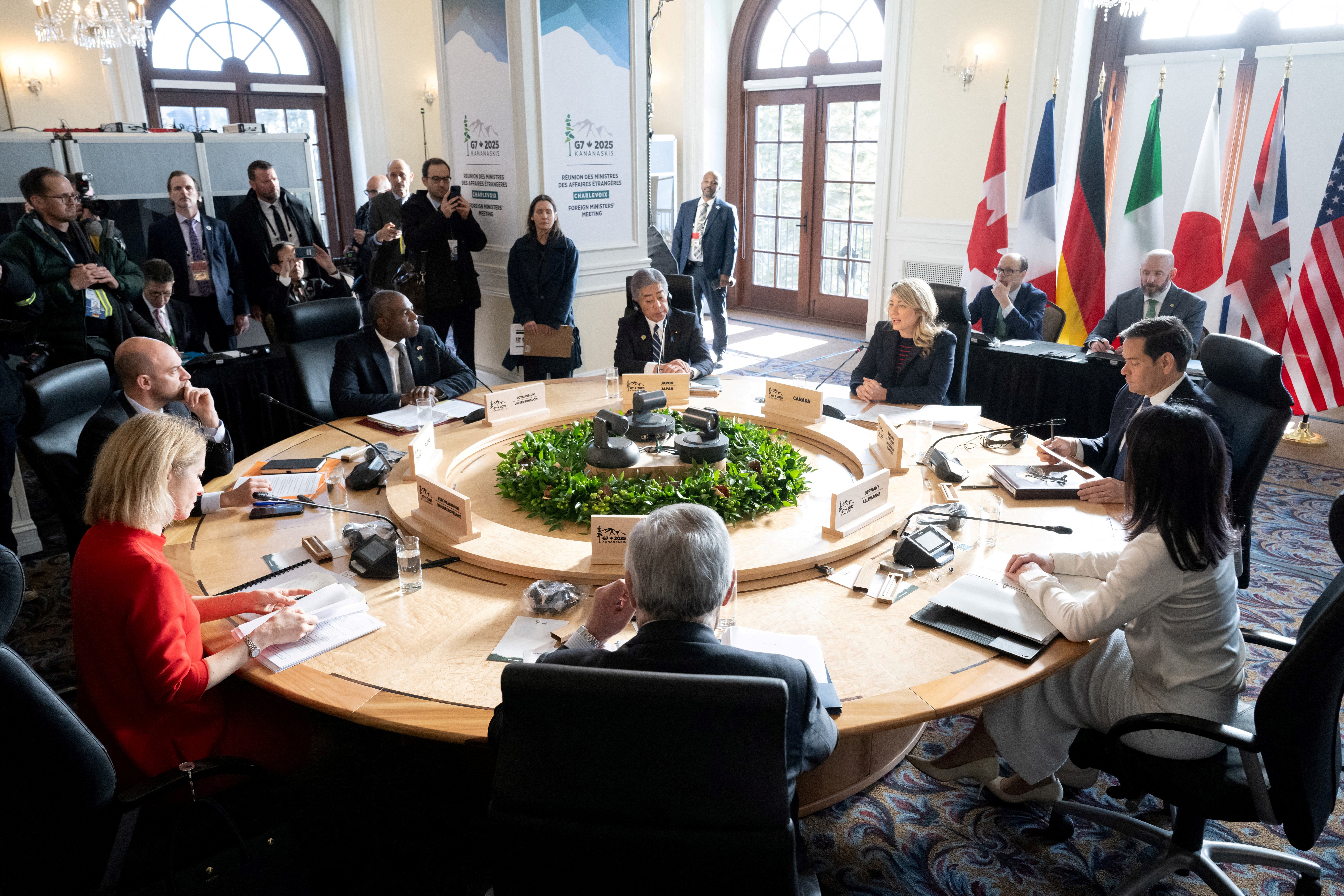 The G7 meeting