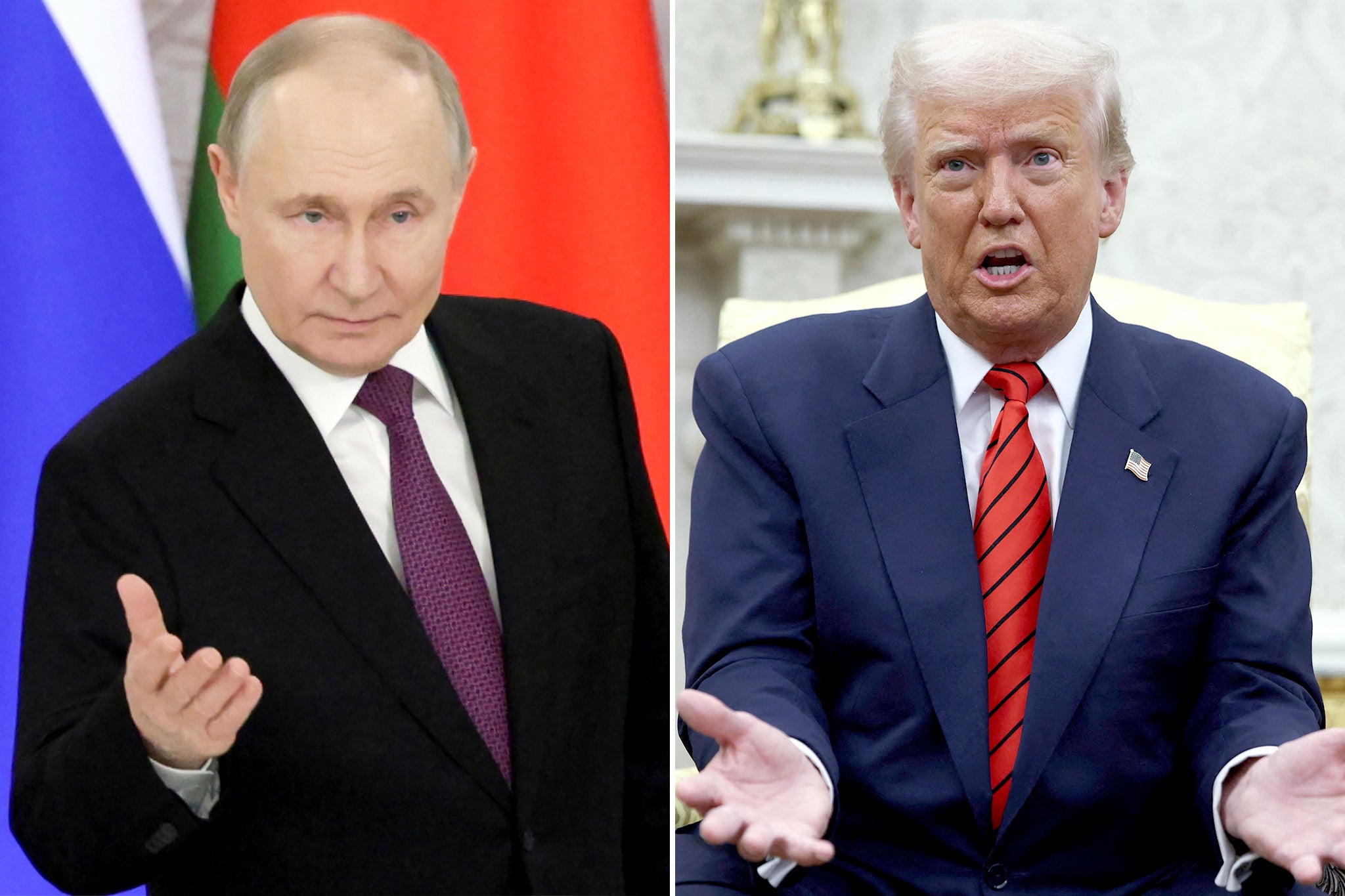 The author also criticised Putin and Trump for their ‘disrespect’ for others