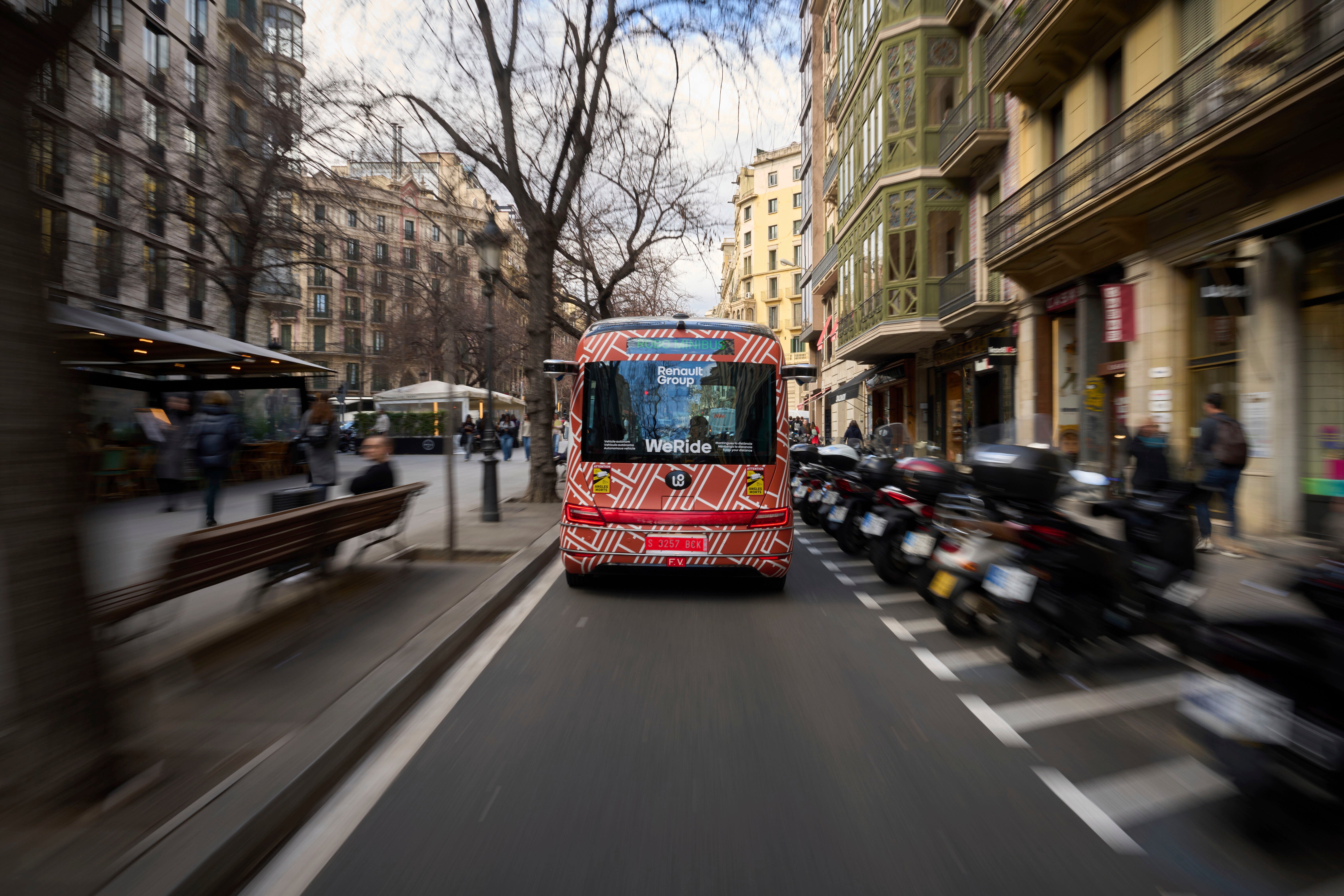 Spain Driverless Bus