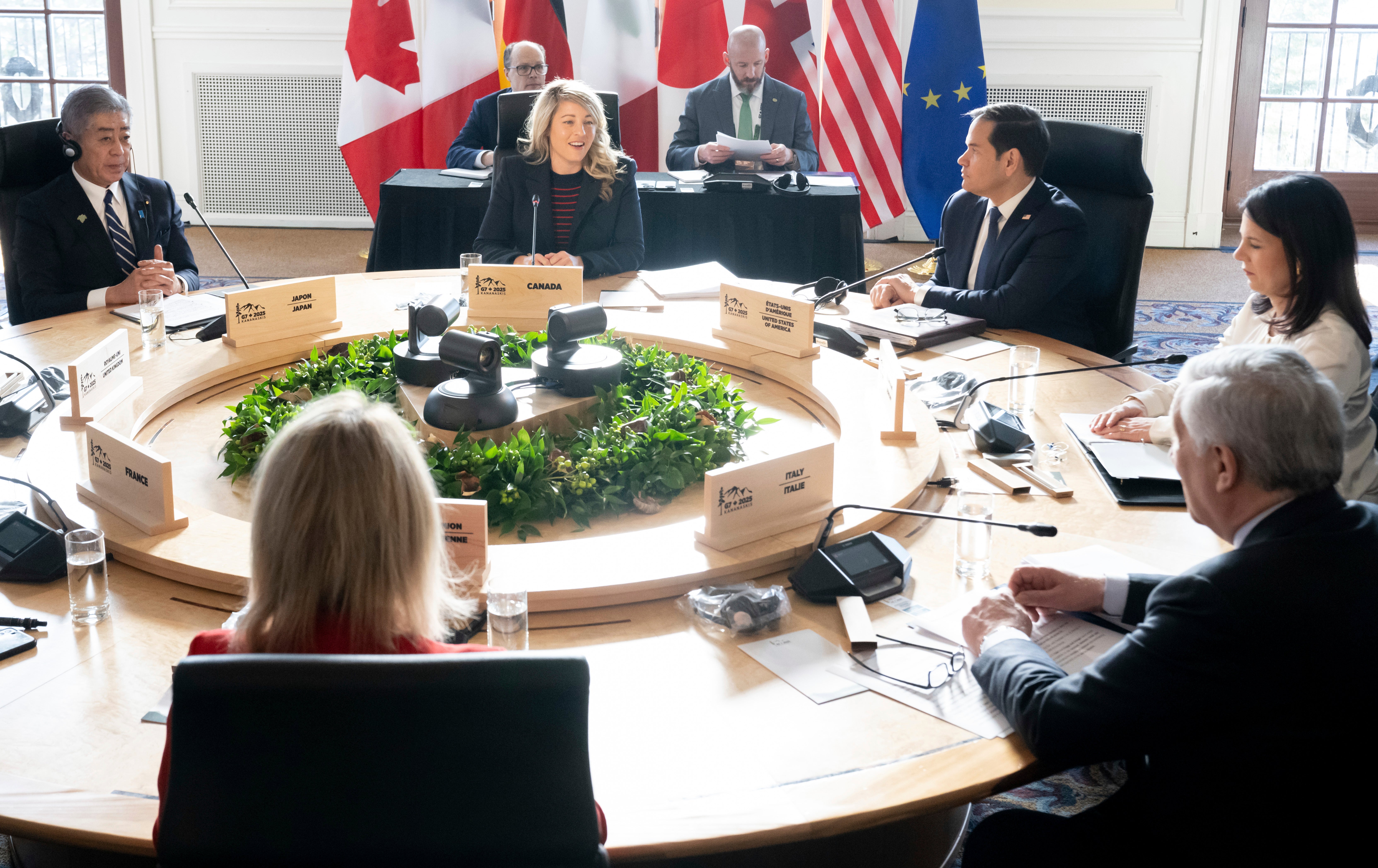 <p>G7 foreign ministers meet in La Malbaie, Canada</p>