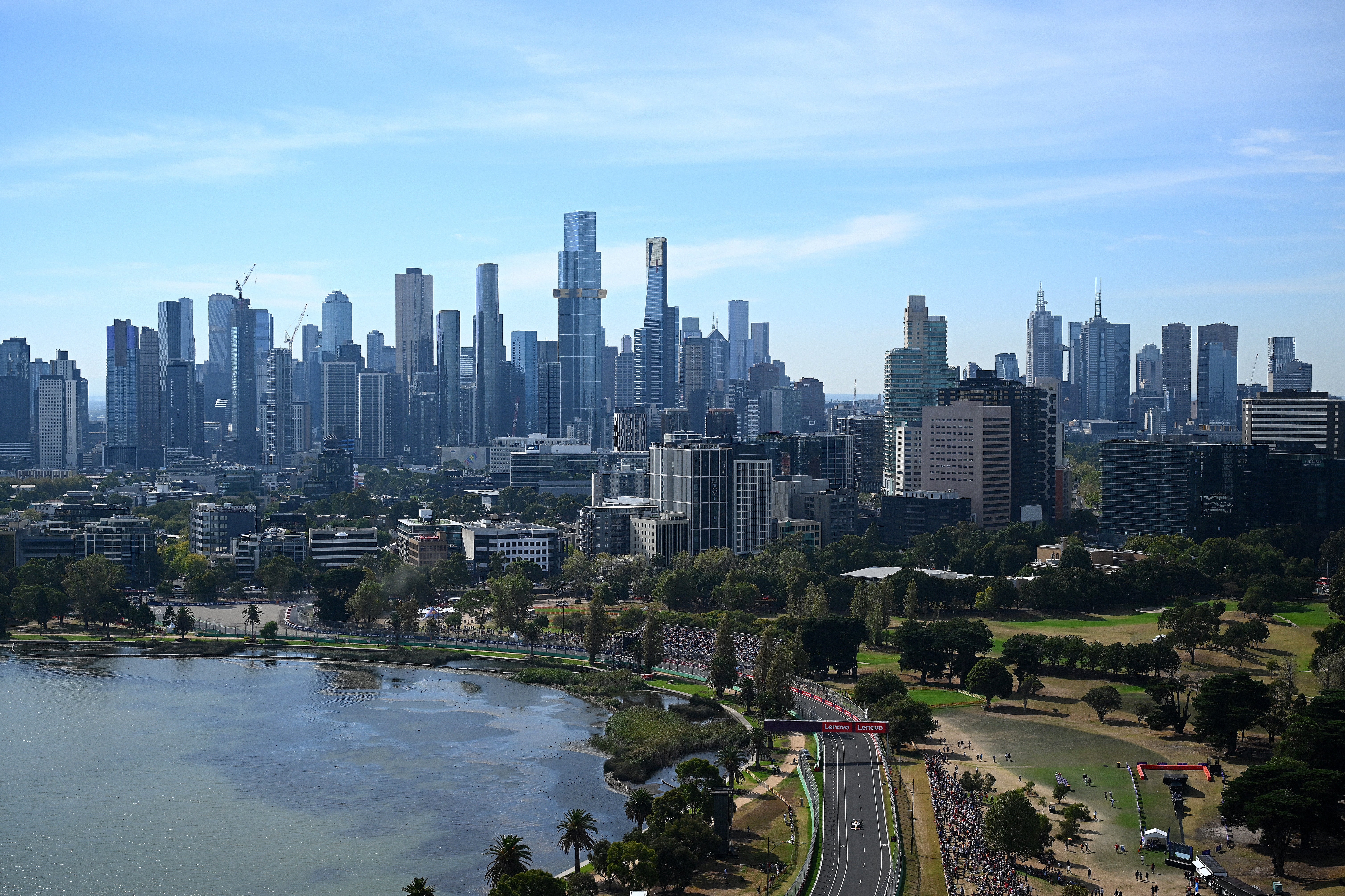 Albert Park hosts the Australian Grand Prix