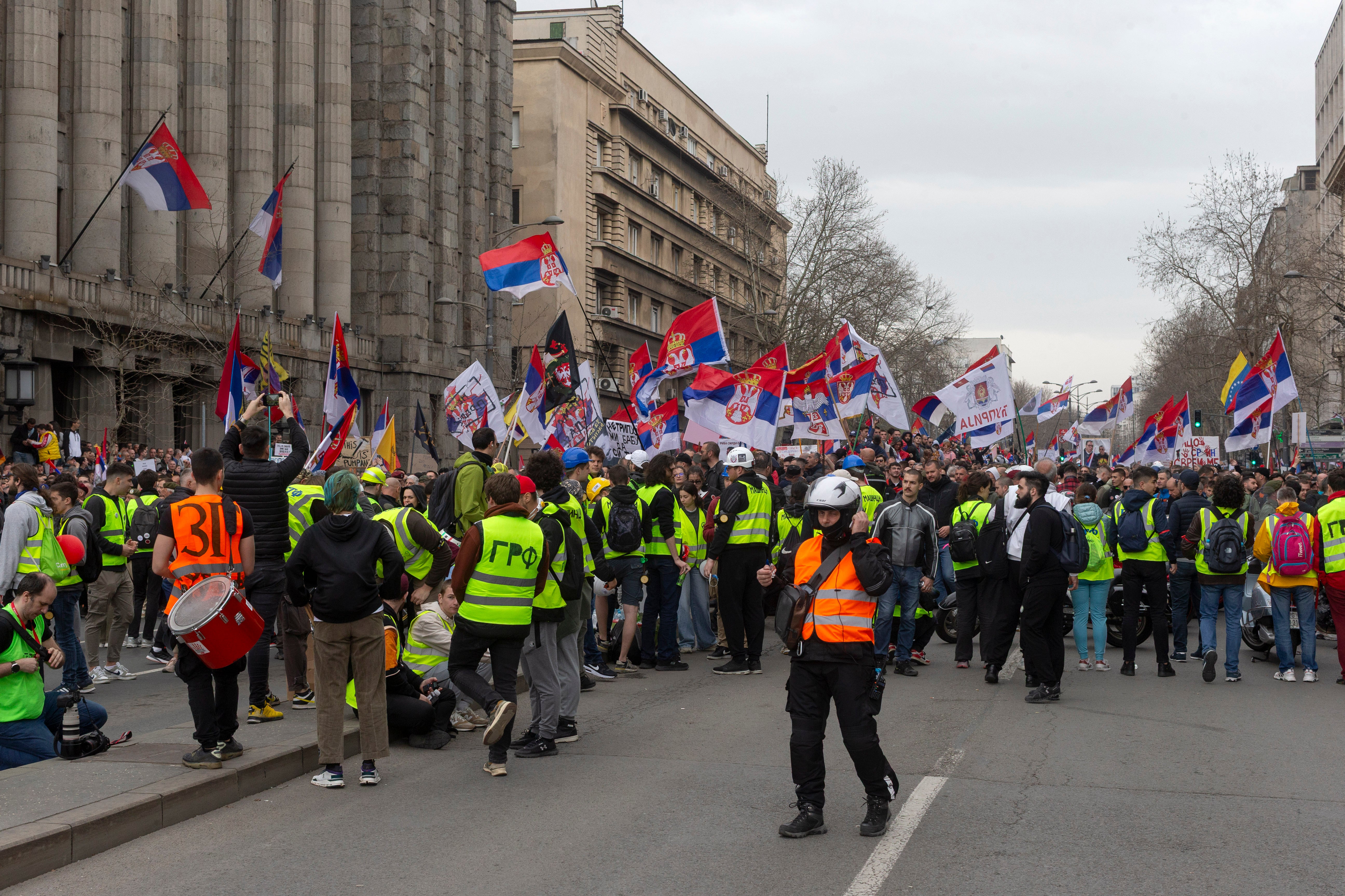 Serbia Protests Tensions