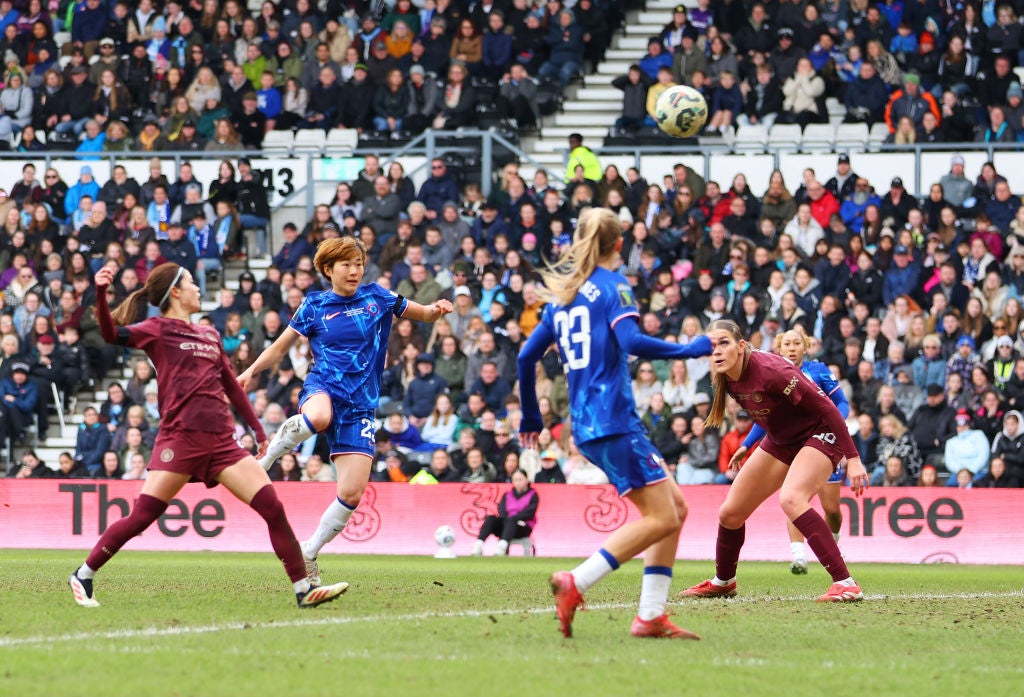 Hasegawa turned Ramirez’s cross into her net net