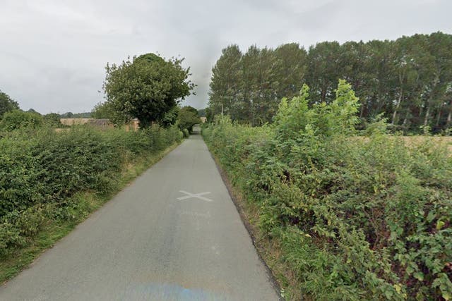 <p>The crash occurred on Offoxey Road in Shropshire on Friday evening</p>