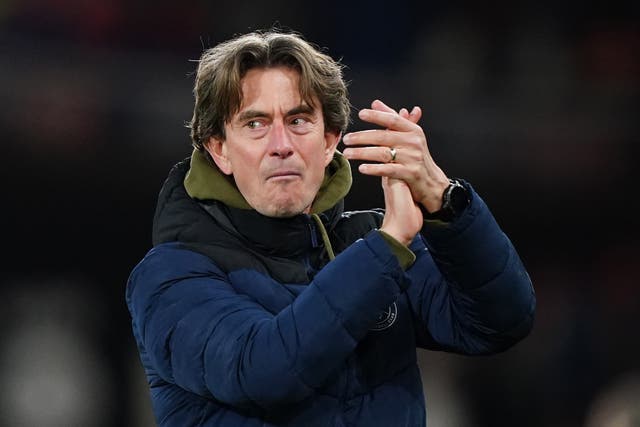Thomas Frank’s Brentford claimed a comeback win at Bournemouth (Zac Goodwin/PA)