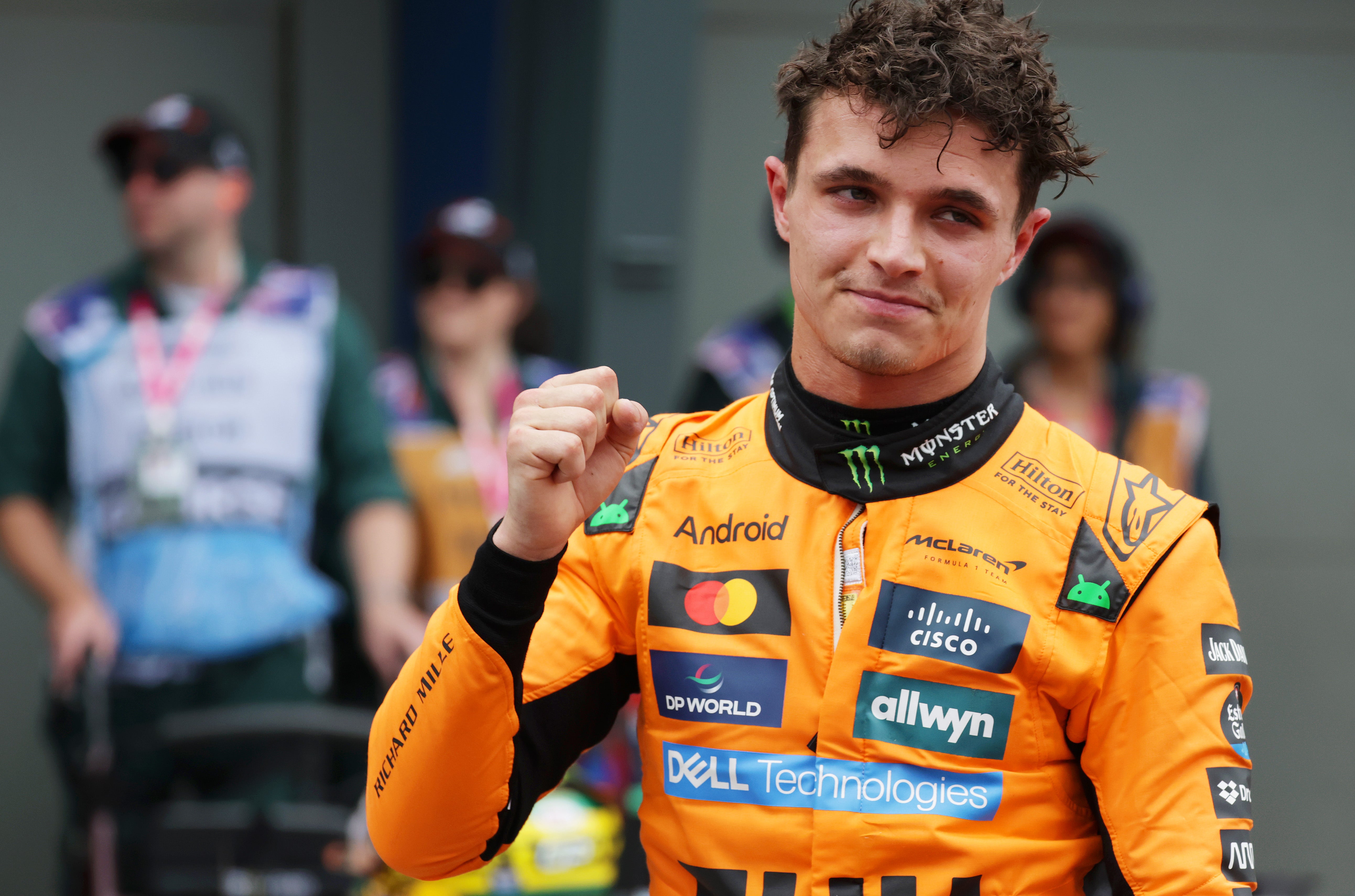 Norris sealed pole for the Australian Grand Prix late in the day