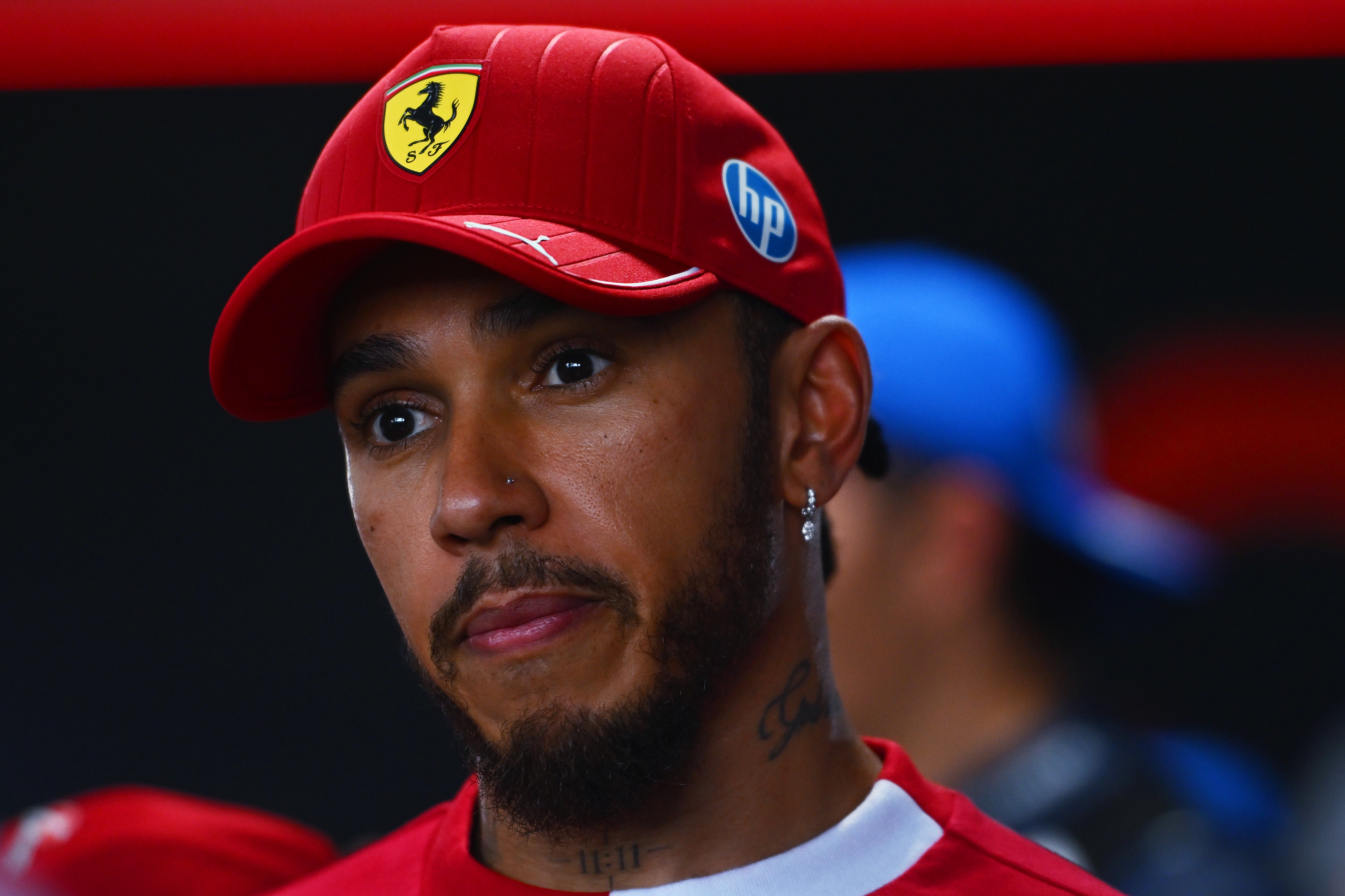 Lewis Hamilton could only qualify eighth on his Ferrari debut